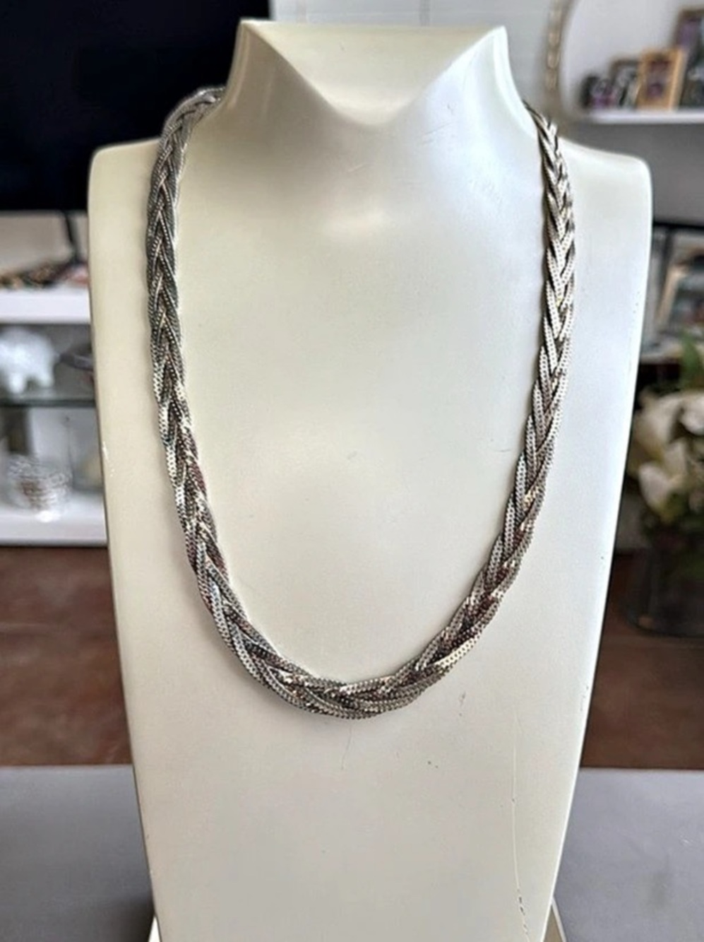Two-Tone Layered Chain Necklace